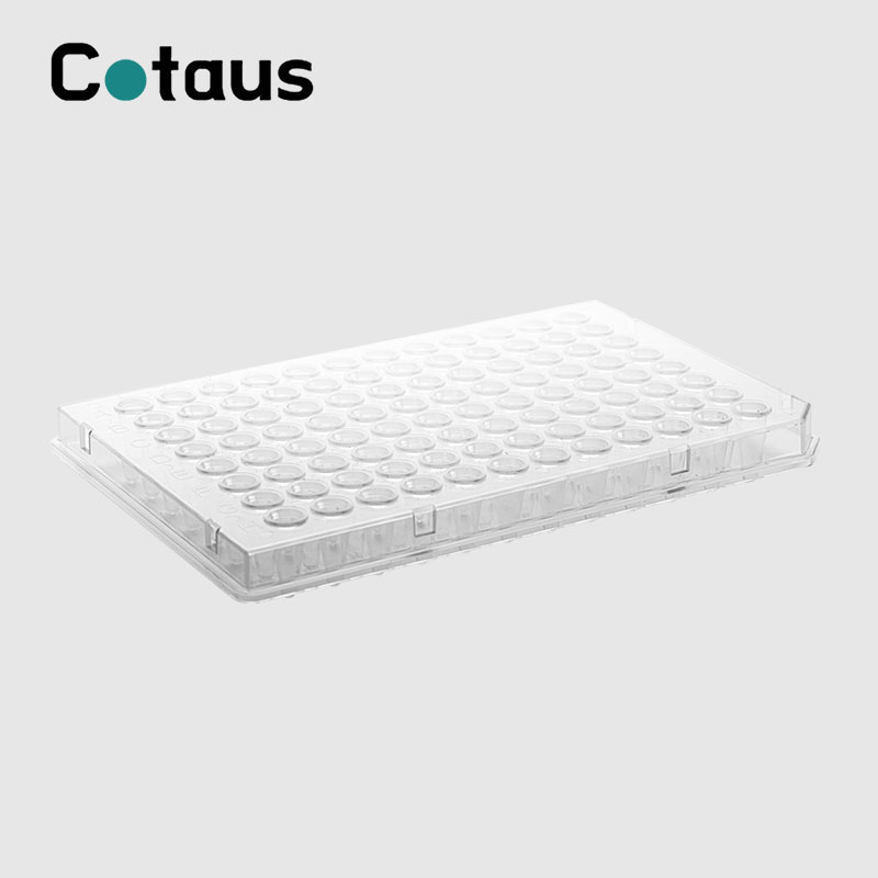 96 Chabwino 0.1ml Transparent Half Skirt PCR Plate